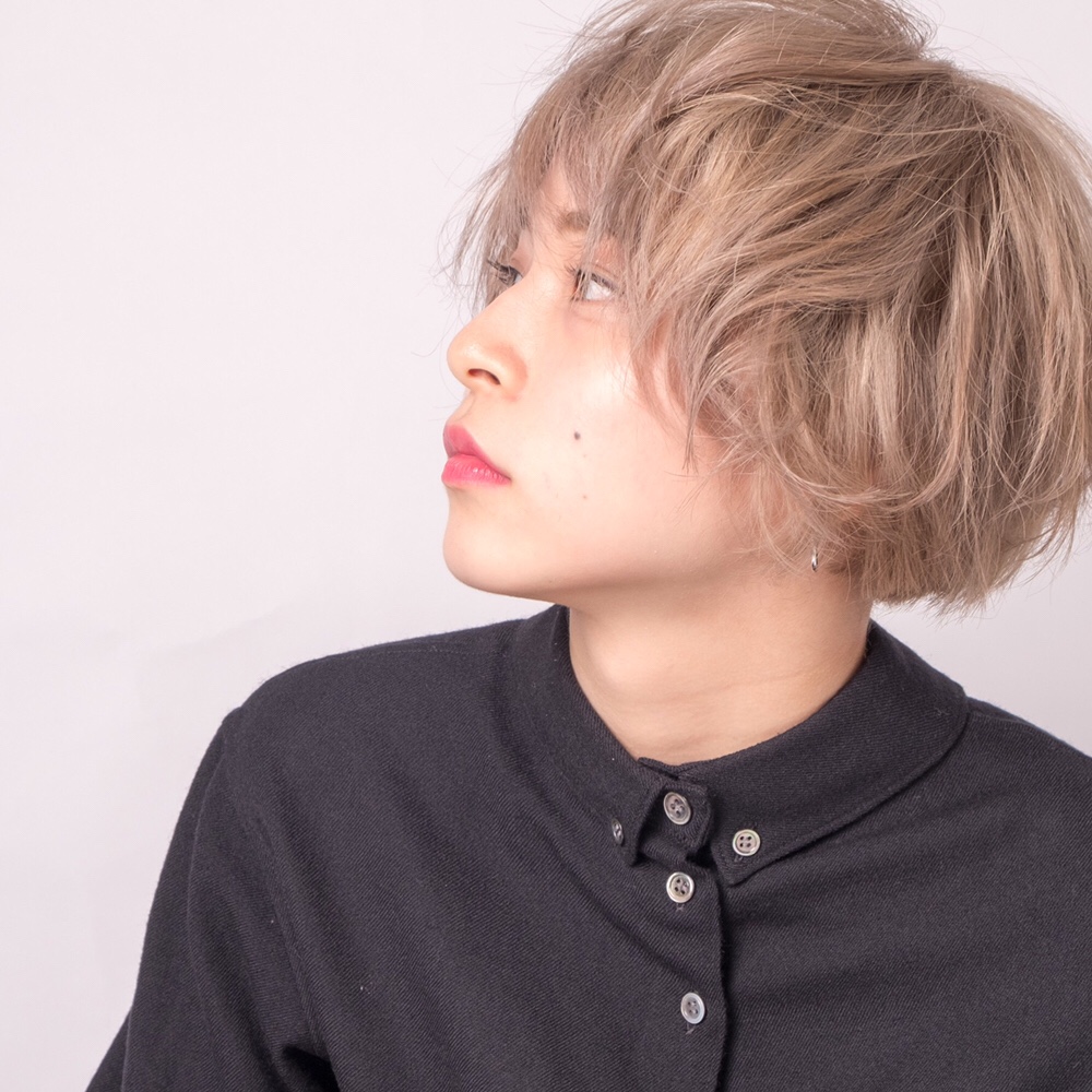 堺市　鳳　美容室　外国人風カラー