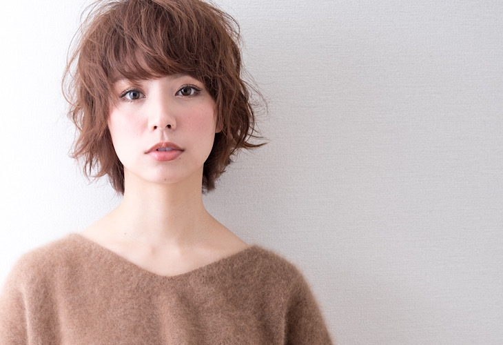 堺市　鳳　美容室　ショート　ヘアカラー