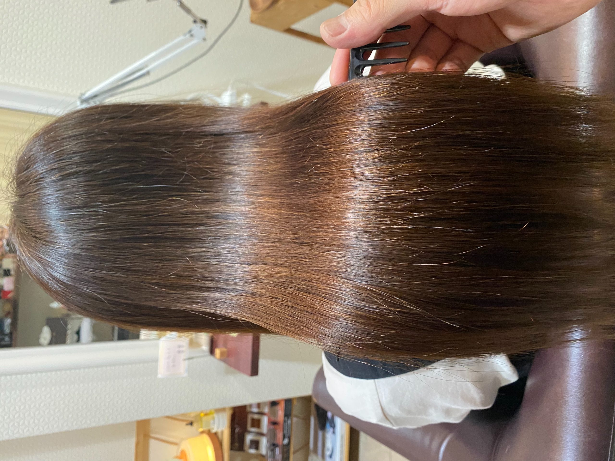 ビビり直し 美容室 大阪 堺市 高石市 和泉市 泉大津 岸和田 鳳 髪質改善トリートメント 縮毛矯正 くせ うねりロングヘア