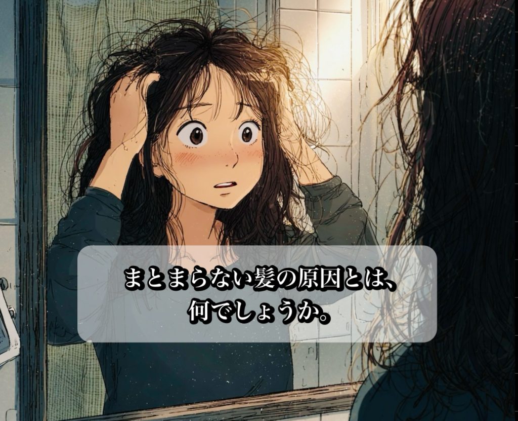 「まとまらない髪の原因を解説。大阪・堺市で人気の髪質改善・縮毛矯正サロン」#髪質改善 #縮毛矯正 #堺市美容室 #大阪髪質改善 #髪の悩み解消 #まとまらない髪 #広がる髪対策 #うねり改善 #髪質改善トリートメント #美容室堺市